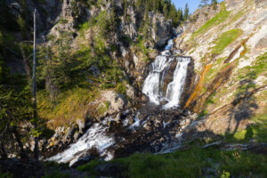 Mystic Falls Yellowstone National Park Image: NPS / Jacob W. Frank